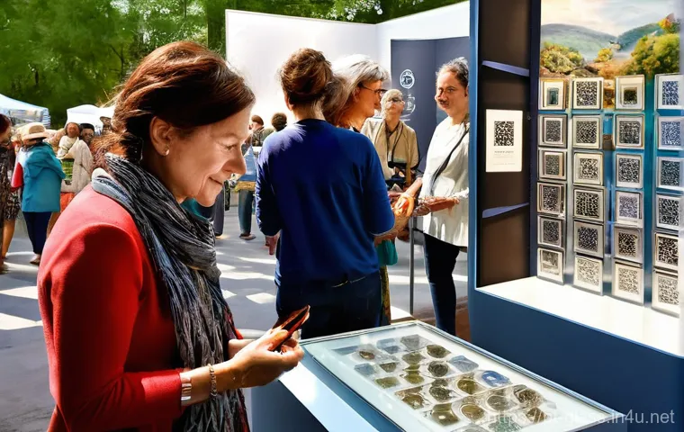 유리공예 아트마켓 출품 전략 - **Prompt for Booth Presentation: "Design that Invites and Enchant"**
    A beautifully illuminated a...