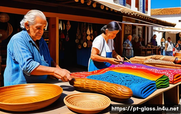 유리공예와 전통 공예 비교 관련 이미지 2